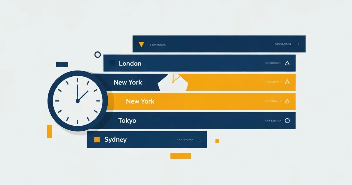 Forex Market Hours by Session: London, New York, Tokyo and Sydney (UTC)